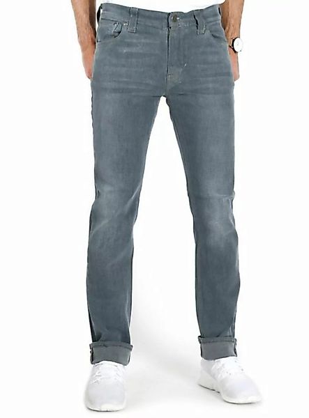 Nudie Jeans Slim-fit-Jeans Bio Baumwolle Stretch Hose Thin Finn Org. Lighte günstig online kaufen