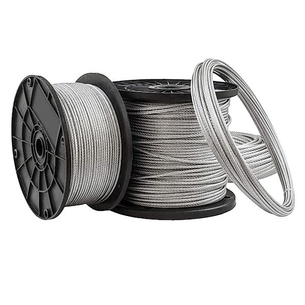 DQ-PP DQ-PP STAHLSEIL 5m, 4-8mm, 6x19, günstig online kaufen