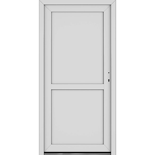 Roro Nebeneingangstür OKE 1150 Kunststoff Weiß 98 cm x 198 cm DIN R günstig online kaufen