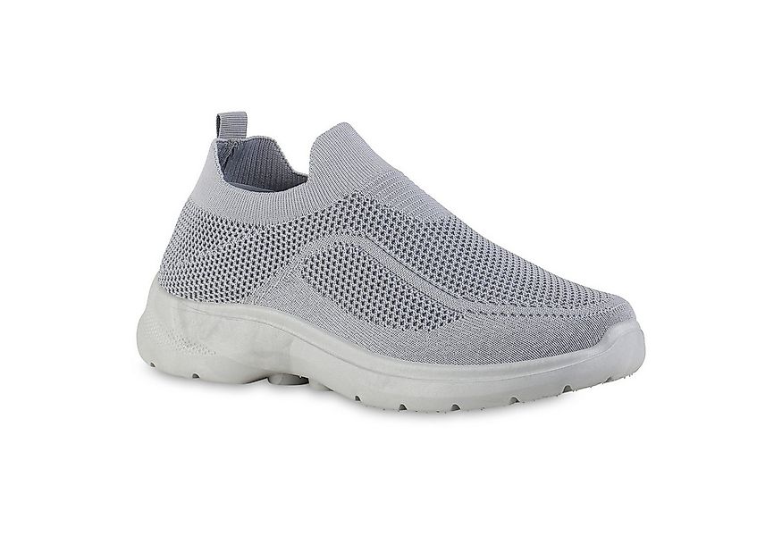 VAN HILL 841741 Laufschuh Herren Slip Ons Sportschuhe Sportliche Strick Pro günstig online kaufen