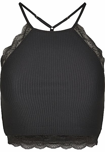 URBAN CLASSICS Sport-BH "Urban Classics Damen Ladies Laces String Top" günstig online kaufen