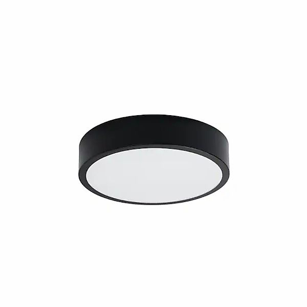 SOLLUX lighting Deckenleuchte »Plafond ONYX 30 schwarz LED 3000K«, 1 flammi günstig online kaufen