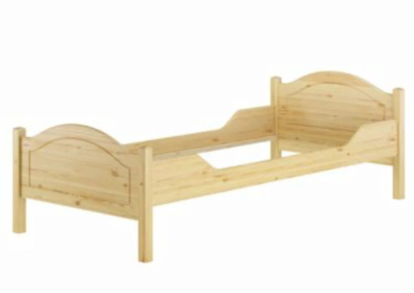 Erst-Holz® Massivholz-Bettgestell Kiefer 90x200 natur Gr. 90 x 200 günstig online kaufen