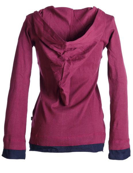 Vishes Zipfelshirt Lagenlook Longsleeve Shirt mit günstig online kaufen