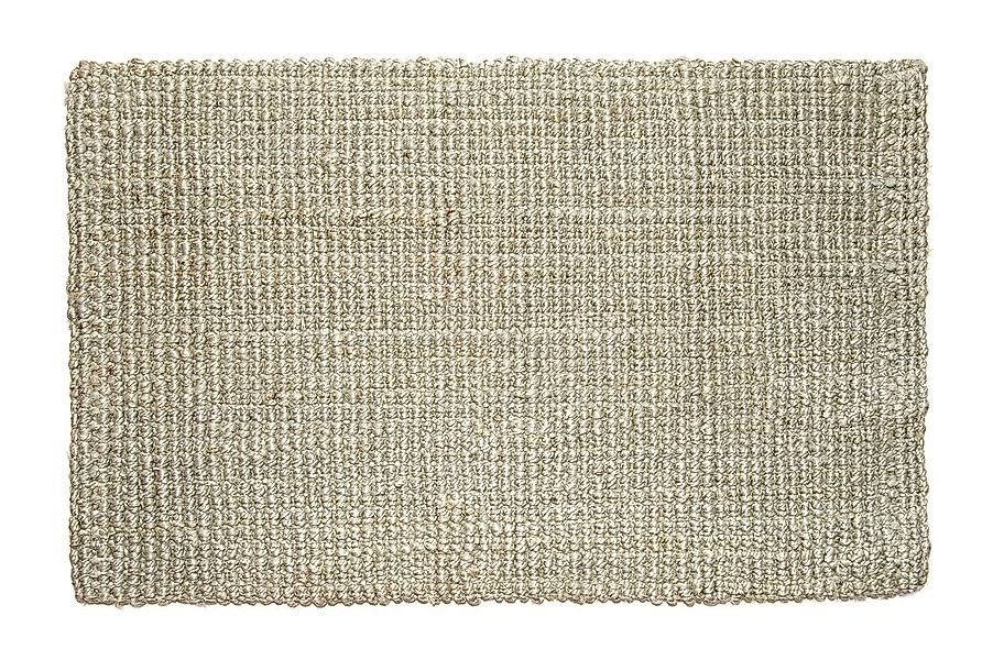 Fußmatte "Hampton", Jute Matte L 90 x 60 cm Grau günstig online kaufen