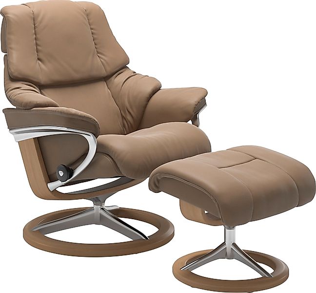 Stressless® Relaxsessel »Reno« Set, Relaxsessel mit Hocker, mit Hocker, mit günstig online kaufen