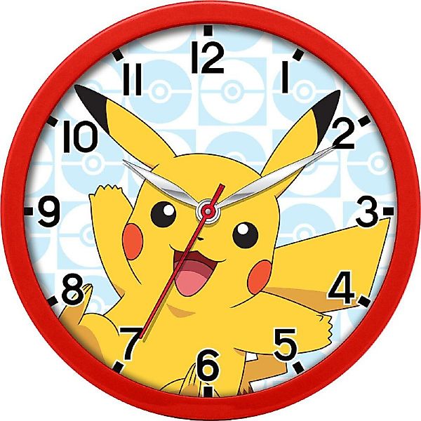 POKÉMON Wanduhr analoge Wanduhr mit 25cm günstig online kaufen