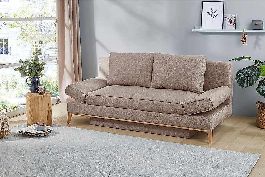 Jockenhöfer Gruppe Schlafsofa "Yann", inklusive Bettfunktion, Stauraum/Bett günstig online kaufen