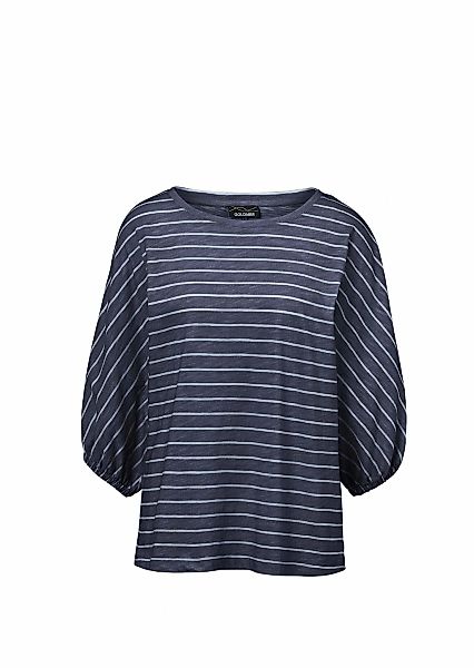 GOLDNER Kurzarmshirt "Shirt aus Effektgarn" Fledermausärmel günstig online kaufen