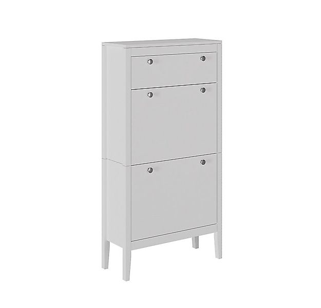 Vicco Schuhschrank Aron, Weiß, 60 x 115 cm (1-St) günstig online kaufen