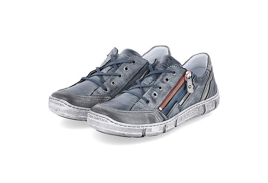 KRISBUT Krisbut 5362-19 Herren Glattleder grau-kombi Schnürschuh günstig online kaufen