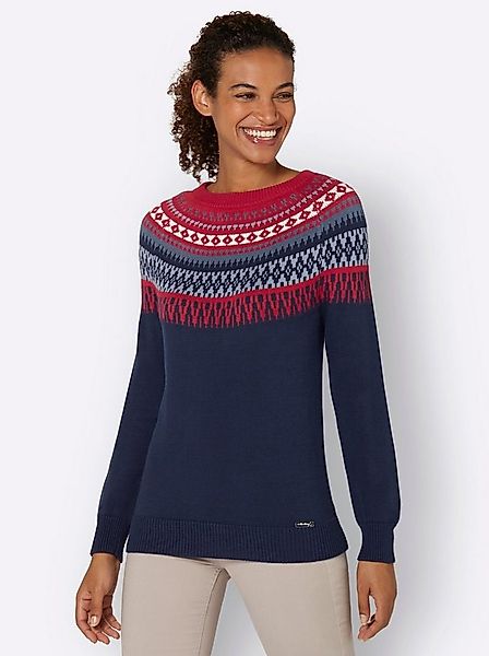 Witt Strickpullover Pullover Langarm Jacquard günstig online kaufen