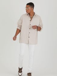 COFI Casuals Jeanshemd Jeanshemd Oversize Cotton günstig online kaufen