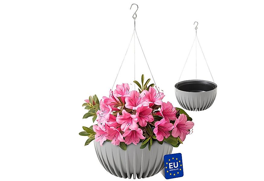 KONZEPT Blumenampel hängend Blumentopf 30cm Durchmesser, Hängetopf für Pfla günstig online kaufen