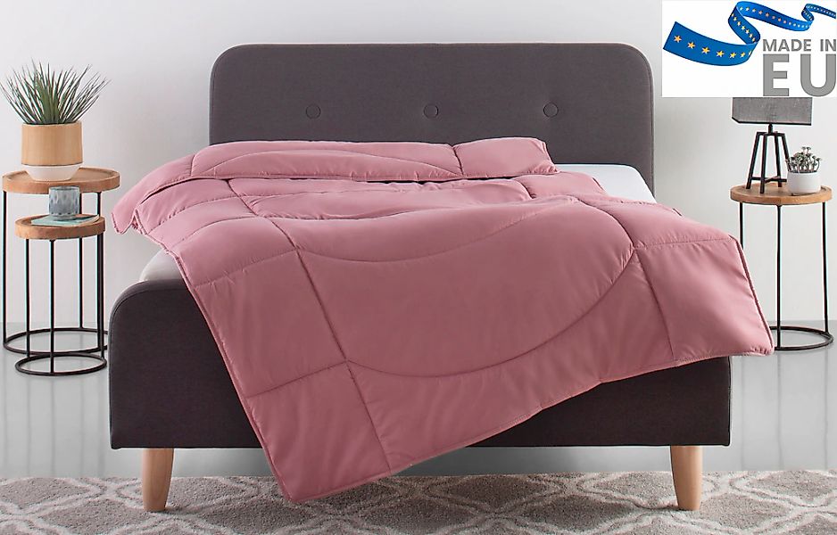 my home Microfaserbettdecke "Microlux, Bettdecke 135x200 cm, und Übergrößen günstig online kaufen