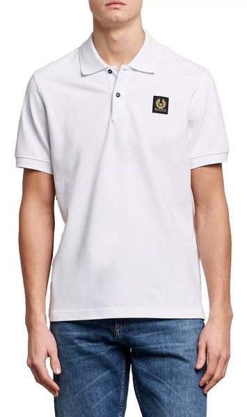 Belstaff Poloshirt Herren Retro Patch Regular günstig online kaufen