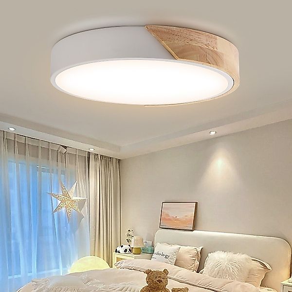 LETGOSPT Deckenleuchte Modern 24W LED Deckenleuchte, günstig online kaufen