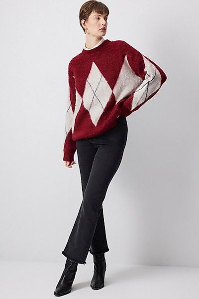 touche prive Sweatshirt STRICKPULLOVER MIT RAUTENMUSTER günstig online kaufen