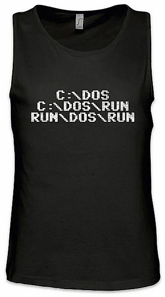 Urban Backwoods Tanktop Run Dos Run Ärmelloses T-Shirt Befehl Computer Soft günstig online kaufen