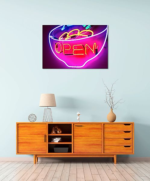 queence Acrylglasbild "Encas" Bar & Lounges  Kaffee  Kaffee Bilder  Schilde günstig online kaufen