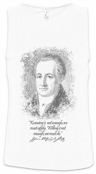 Urban Backwoods Tanktop Goethe KnowingÄrmelloses T-Shirt Johann Wolfgang Vo günstig online kaufen