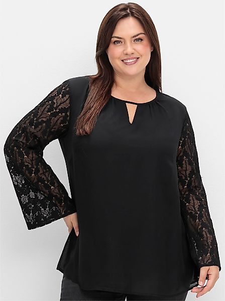 Sheego Klassische Bluse Tunika günstig online kaufen