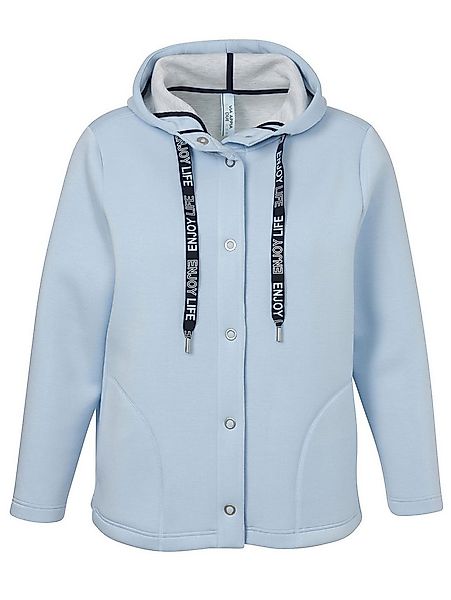 VIA APPIA DUE Kapuzensweatjacke in Große Größen günstig online kaufen