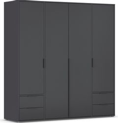 rauch Drehtürenschrank "Kleiderschrank Schrank Garderobe Wäscheschrank NAGA günstig online kaufen