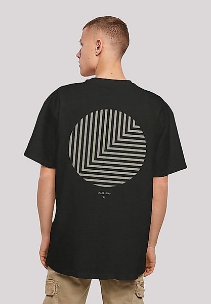 F4NT4STIC T-Shirt Geometrics Grau Print günstig online kaufen