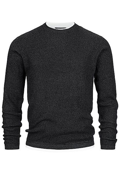 Indicode Strickpullover Herren INVillads Pullover Herrenpullover Strickpull günstig online kaufen