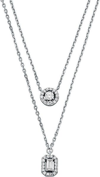 MICHAEL KORS Kette mit Anhänger Schmuck Geschenk Silber 925 Halskette Halo günstig online kaufen