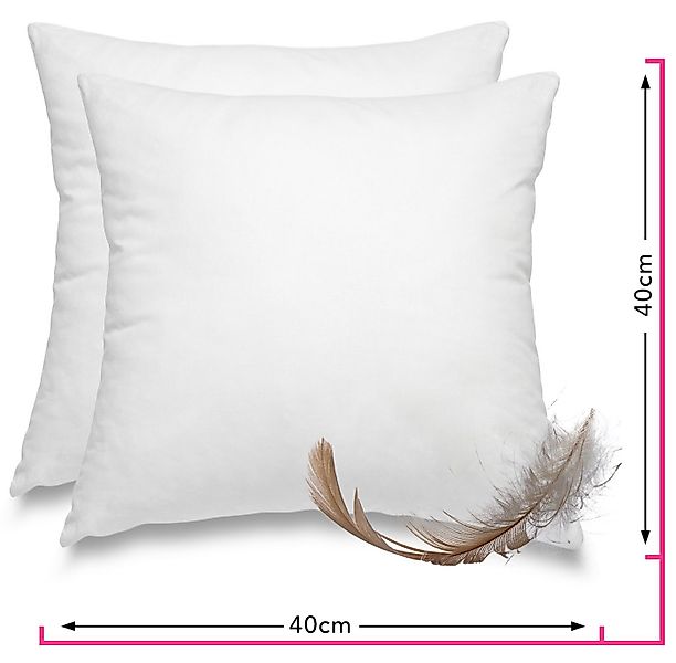 wometo Federkissen Home, in über 10 Größen, Füllung: Federn, Doppelset, OEK günstig online kaufen