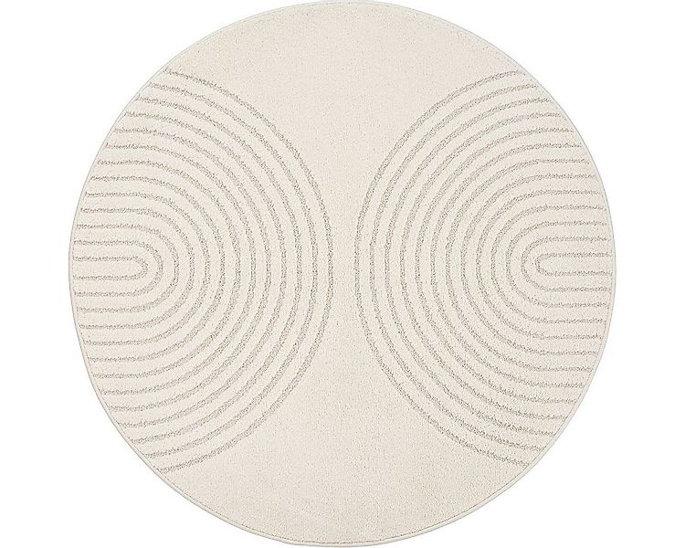 the carpet Teppich Elisa, rund, Höhe: 12 mm günstig online kaufen
