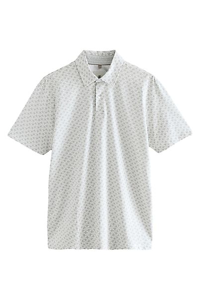 Next Poloshirt Polo-Shirt mit Geoprint (1-tlg) günstig online kaufen