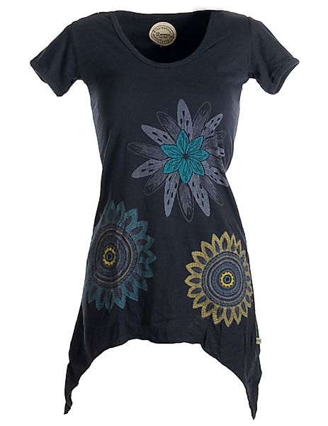 Vishes Tunikakleid Asymmetrisches Longshirt m. großen günstig online kaufen