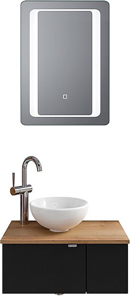 Saphir Badmöbel-Set »Serie 6915« 4 Stk. tlg. Gäste-Bad, 61 cm breit, mit LE günstig online kaufen