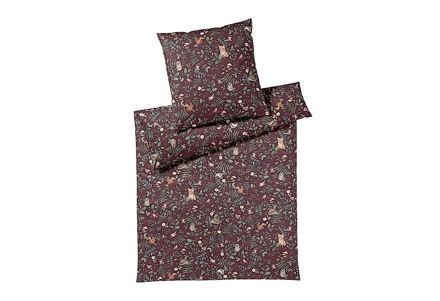 Elegante Bettwäsche Elegante Interlock Jersey Bettwäsche Hide 3591-1 Waldti günstig online kaufen