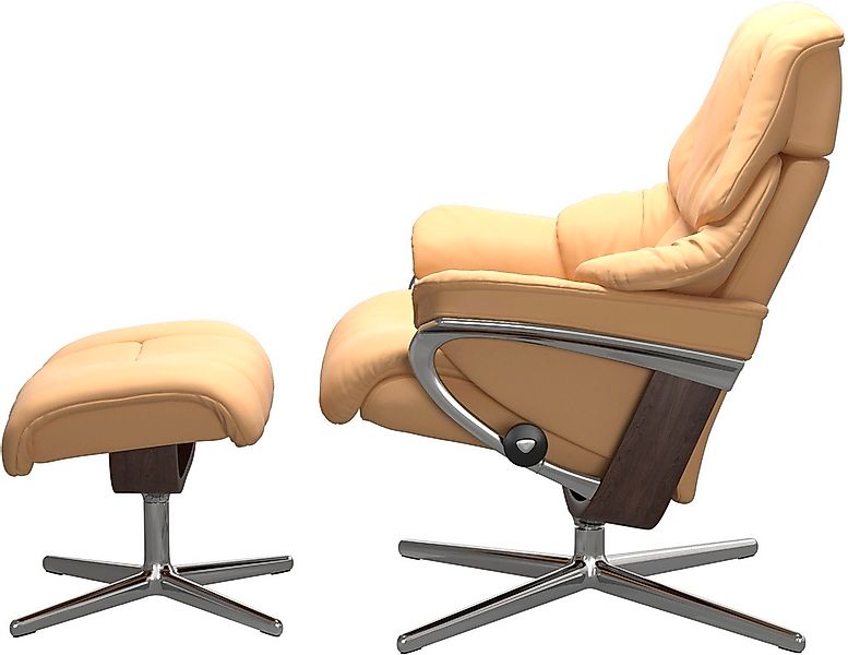 Stressless Relaxsessel "Reno", mit Cross Base, Größe S, M & L, Holzakzent W günstig online kaufen