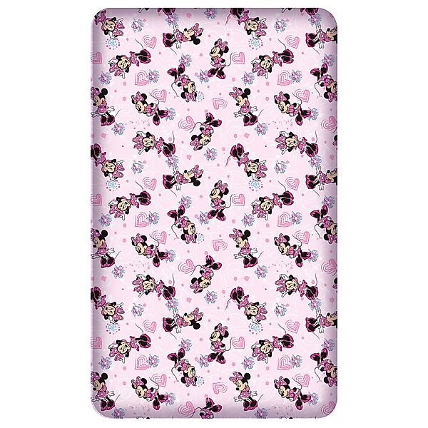 BERONAGE Spannbettlaken Minnie Mouse Spannbettlaken Flower günstig online kaufen