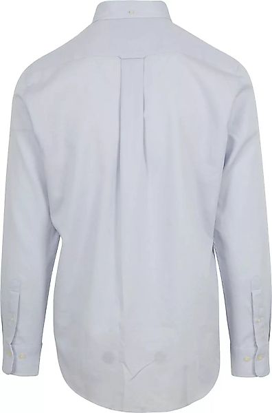 Gant Casual Hemd Honeycomb Texture Hellblau - Größe M günstig online kaufen