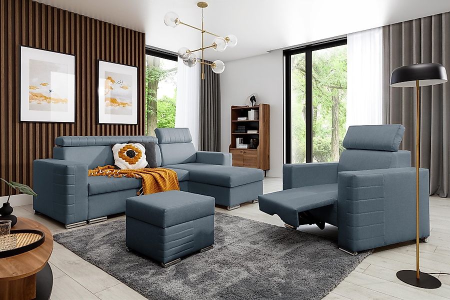 Fun Möbel Ecksofa Schlafsofa CANTON in günstig online kaufen