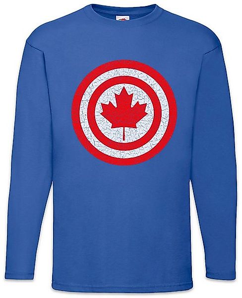 Urban Backwoods Langarmshirt Captain Canada Langarm T-Shirt Kanada Canadian günstig online kaufen