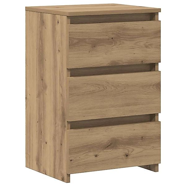 vidaXL Nachttische 2 Stk, Artisan-Eiche 40x35x62,5 cm Holzwerkstoff 856525 günstig online kaufen