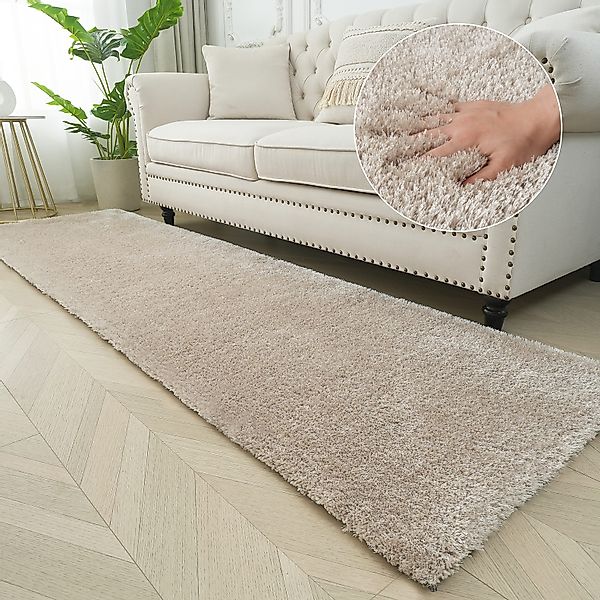 Bruno Banani Hochflor-Läufer Dana Teppich, Kundenliebling, günstig online kaufen