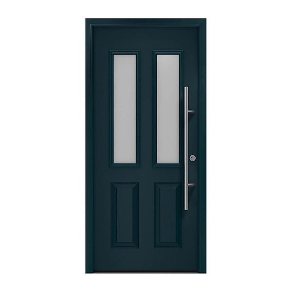EcoStar Haustür Isopro Secur IPS 410S Anthrazitgrau 110 cm x 210 cm DIN R günstig online kaufen