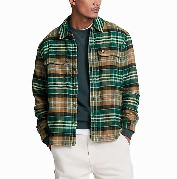 Lyle & Scott Flanellhemd Hemd Lyle & Scott Check Flannel Overshirt günstig online kaufen