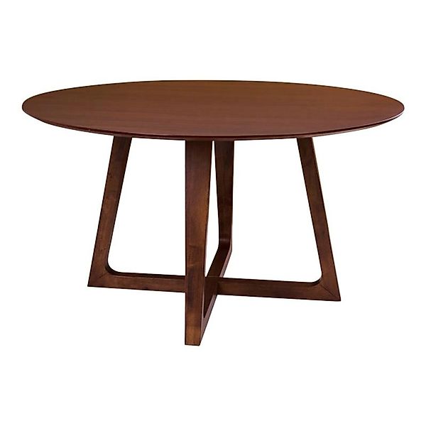 ebuy24 Hello Esszimmetisch Ø137 cm in Wallnuss Dekor günstig online kaufen