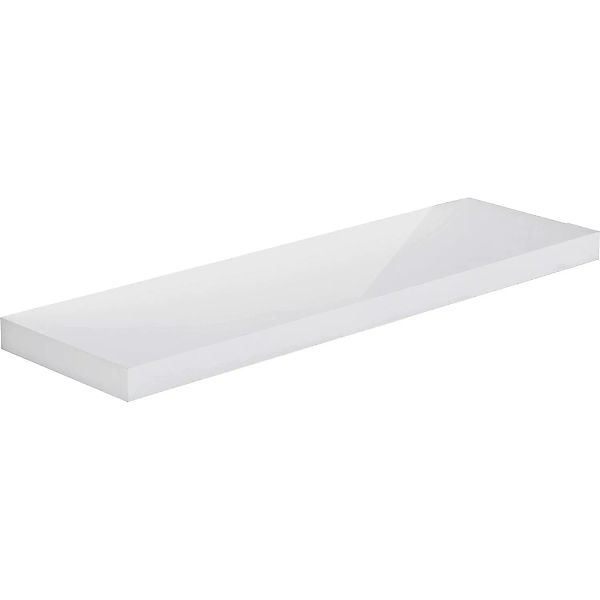 Regalboden Carlton Weiß Hochglanz 3,8 cm x 80 cm x 23,5 cm günstig online kaufen