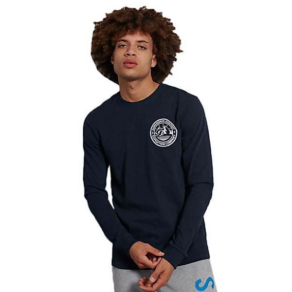 Superdry Everest Langarm-t-shirt 2XL Rich Navy günstig online kaufen