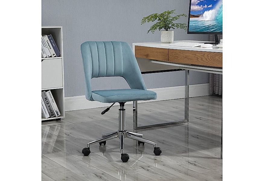 Vinsetto Bürostuhl Höhenverstellbarer Drehstuhl mit Nahtlinien-Design (Schr günstig online kaufen